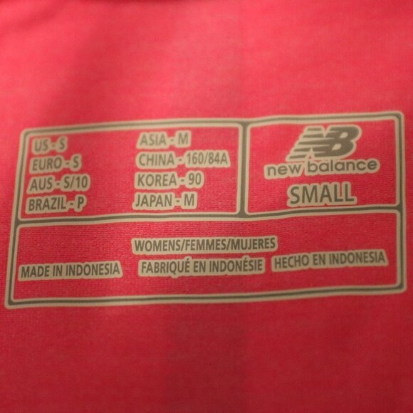 New Balance Pink Racer Back Tank Size Small NB Dry Reflective Run Athleisure - Picture 2 of 12